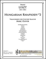 Hungarian Rhapsody No. 2 Concert Band sheet music cover